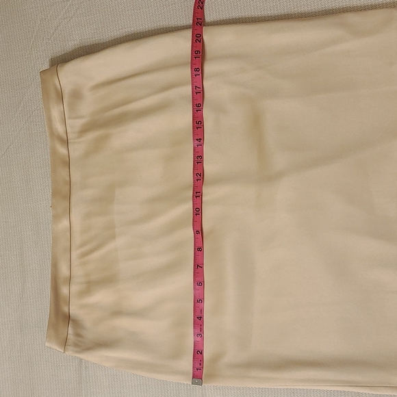 INC International Concepts Gold Pencil Dress Skirt - Picture 7 of 7